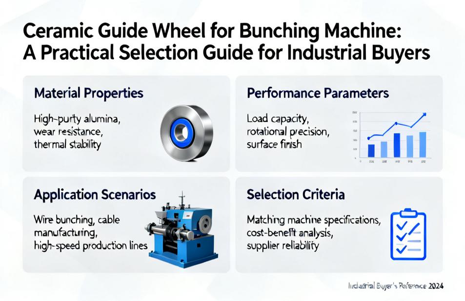 Ceramic Guide Wheel for Bunching Machine | A Practical Selection Guide for Industrial Buyers